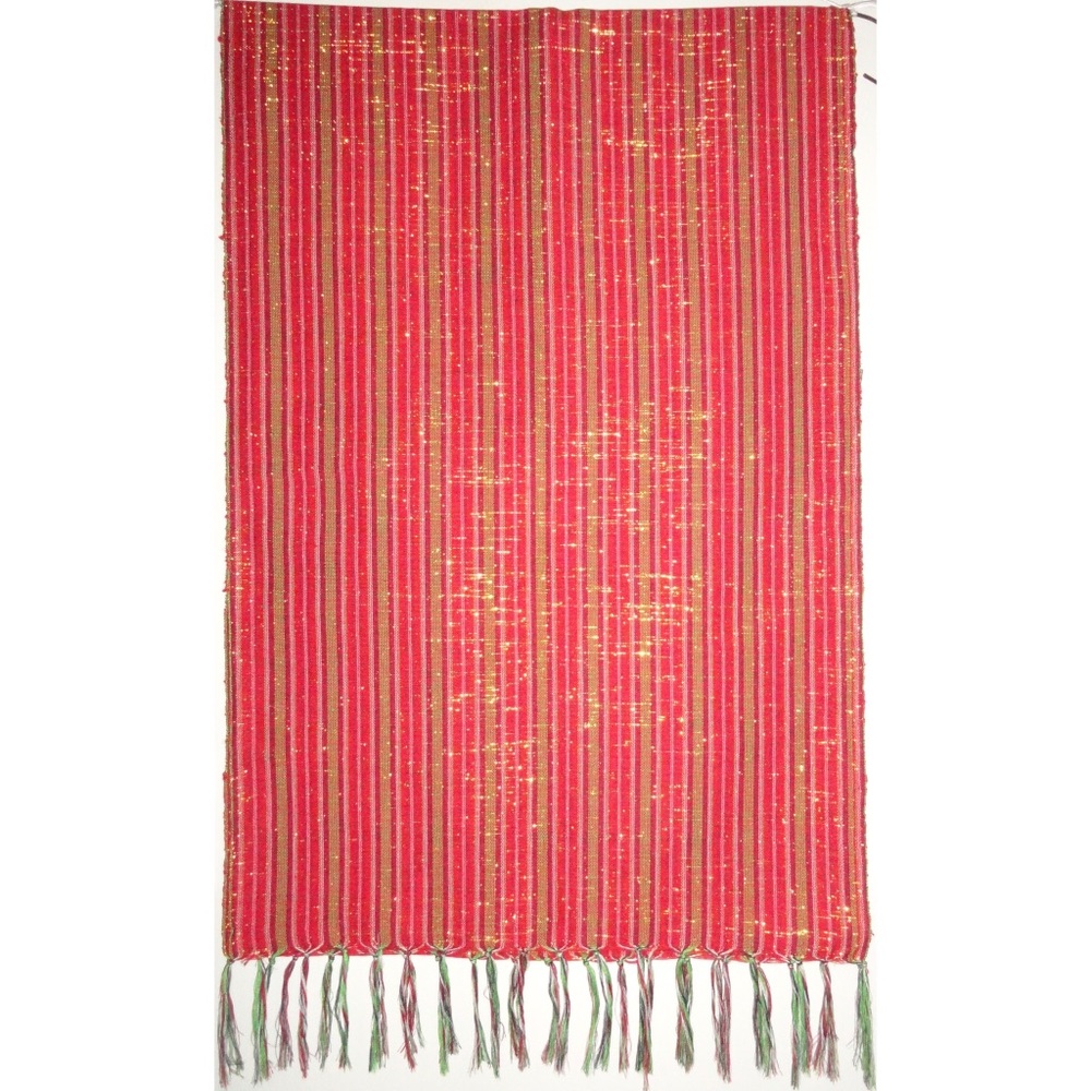 🎄Red-Tartan/Gold Table Runner